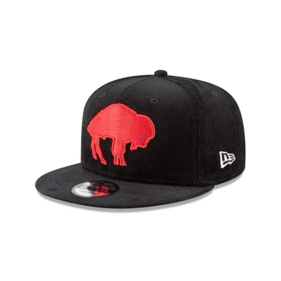 Buffalo Bills Gorra | New Era NFL Corduroy 9fifty Snapback Cap Mexico - Negros